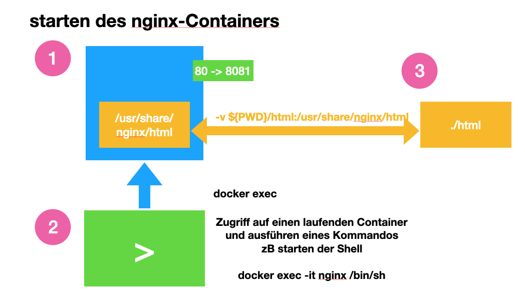 docker starten nginx