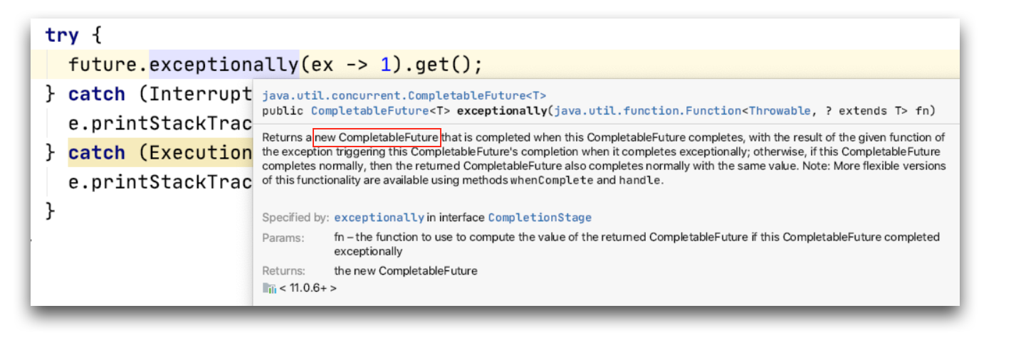 0610 completable future exceptionally