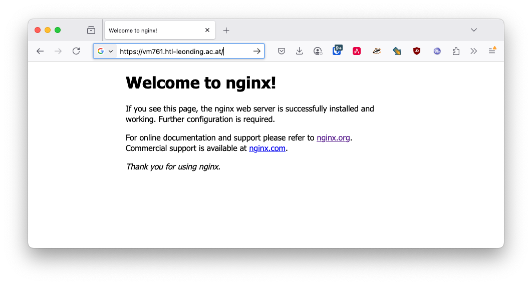nginx initial